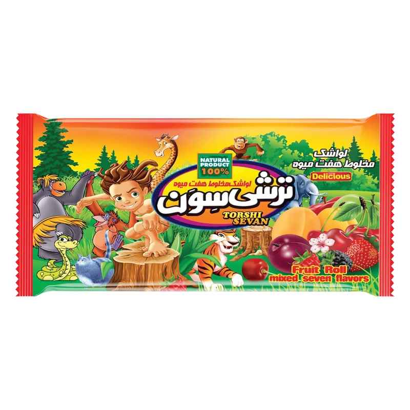 دودوتا لواشک مخلوط هفت میوه ورقه ای 50 گرم