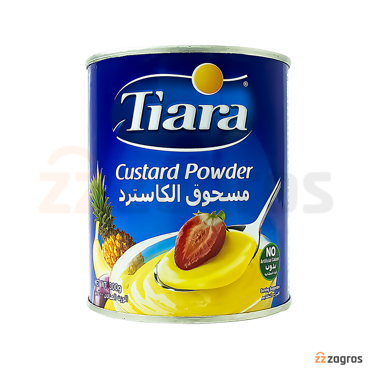 تیارا پودر دسر کاسترد قوطی 300 گرم