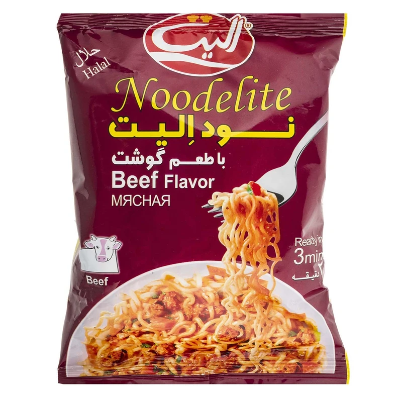الیت نودالیت با طعم گوشت 75 گرم