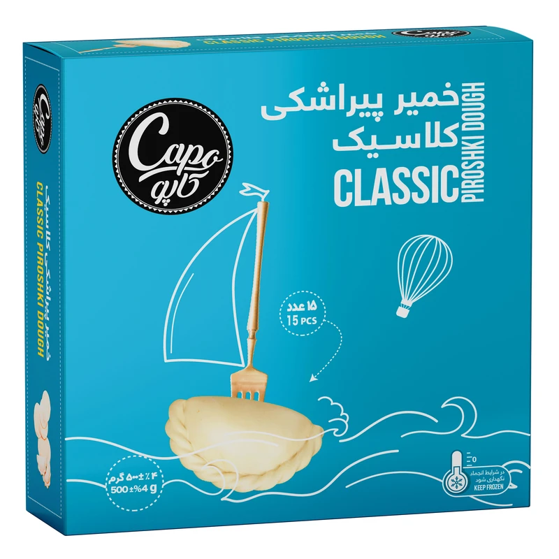 کاله خمیر پیراشکی کلاسیک 500 گرم