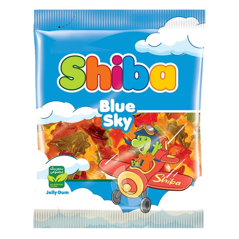 شیبا پاستیل سری blue sky وزن 90 گرم