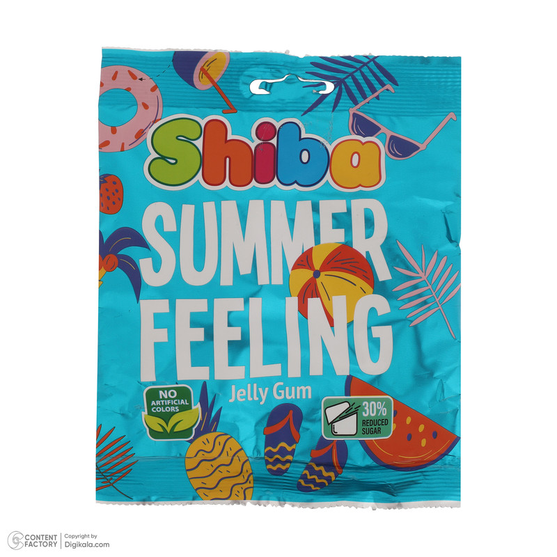 شیبا پاستیل سری summer feeling وزن 80 گرم
