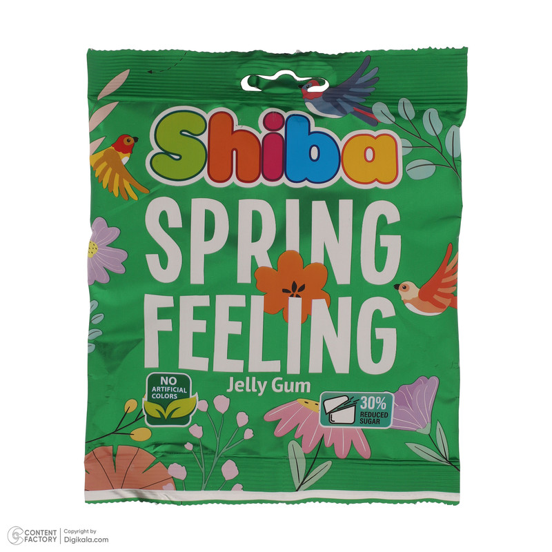 شیبا پاستیل سری spring feeling وزن 80 گرم