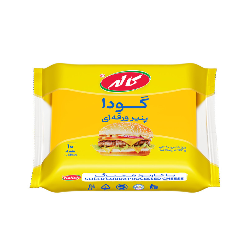 کاله پنیر ورقه ای گودا 180 گرم