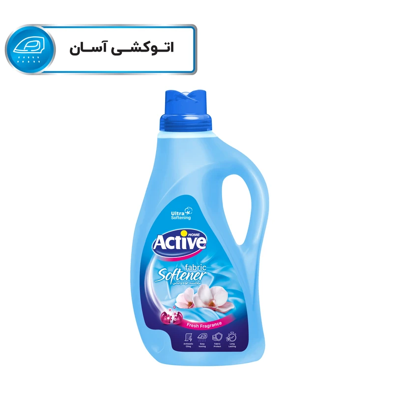 اکتیو نرم کننده حوله و لباس آبی 2500 میلی لیتر