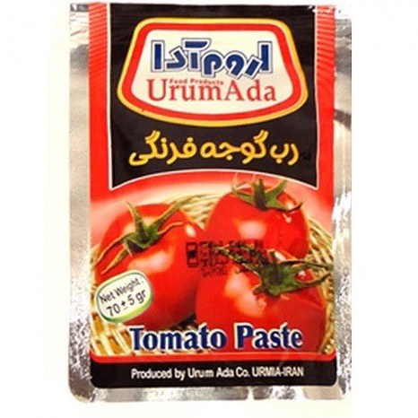 اروم آدا کنسرو رب گوجه فرنگی پاکتی 70 گرم