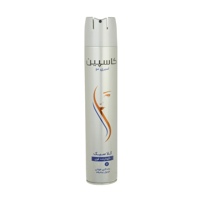 کاسپین اسپری نگهدارنده مو قوی شماره 4 (500 میل)