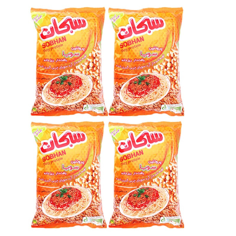 سبحان سویا بافت دار ریز دانه 250 گرم