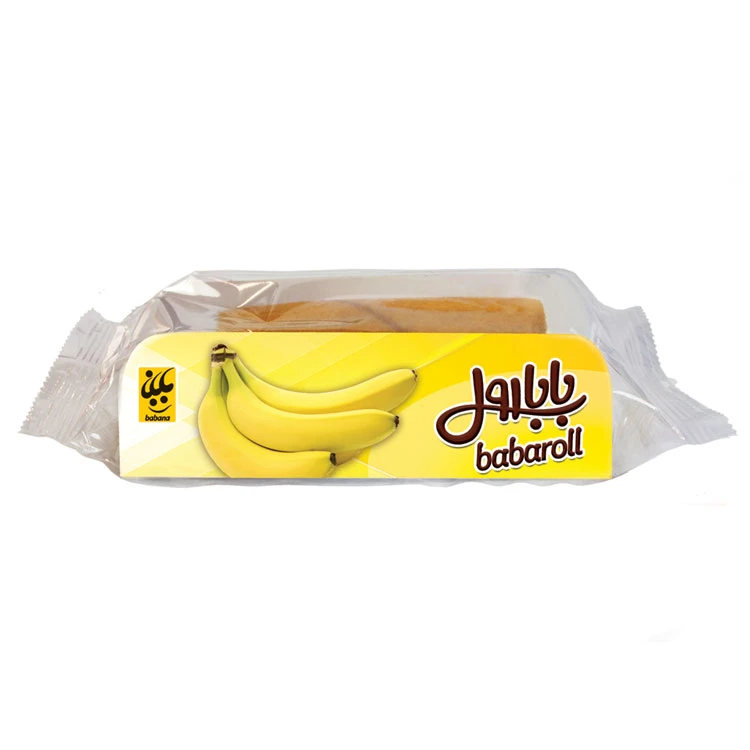 بابانا کیک رولی با طعم موز 70 گرم