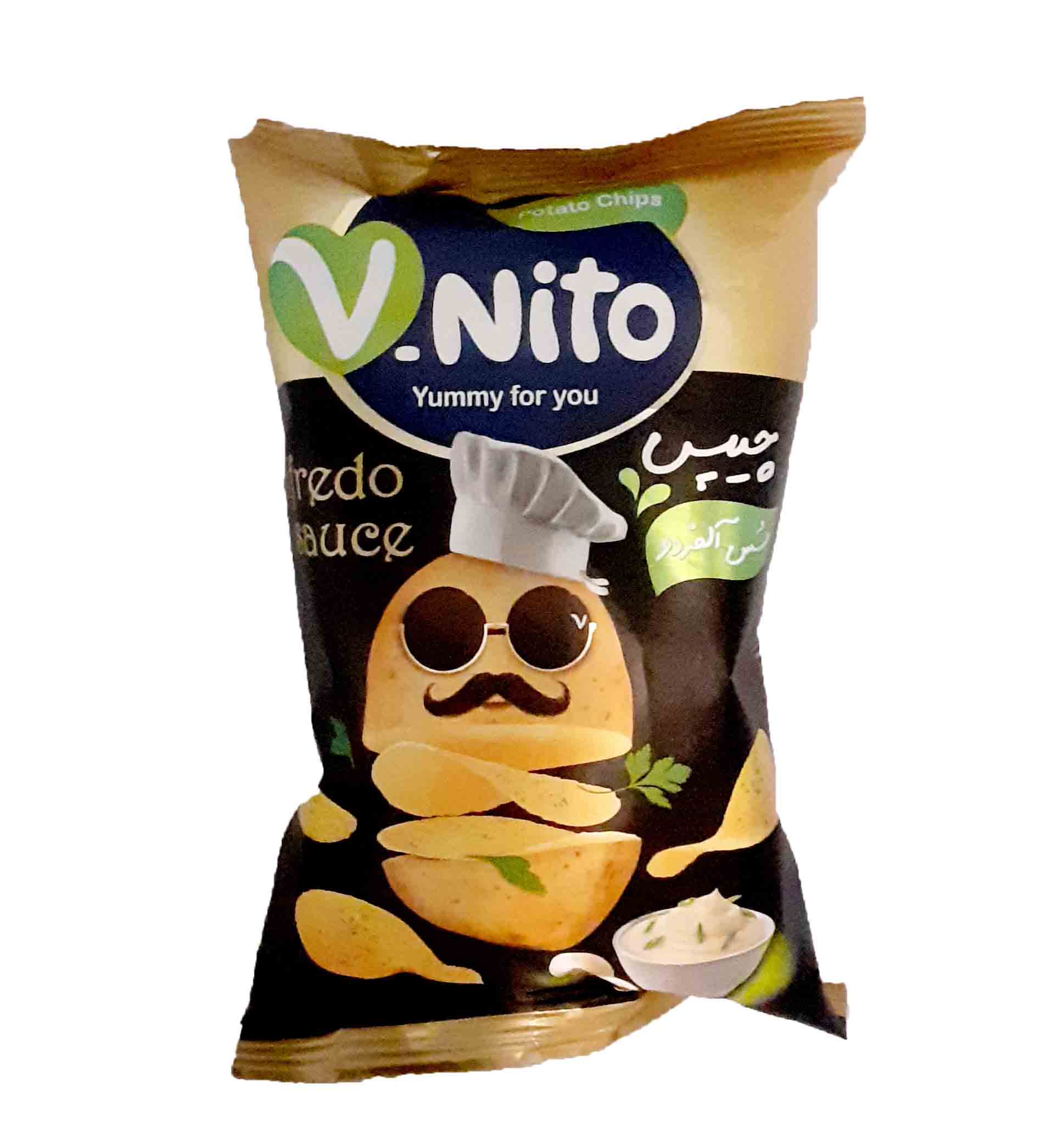 وي نيتو چيپس سيب زميني آلفردو 55 گرم