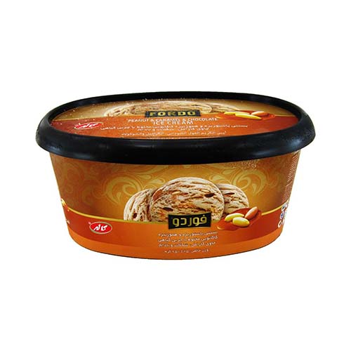 کاله بستنی کارامل بادام زمینی 650 گرم