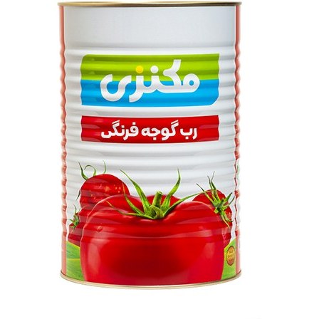 مكنزي رب گوجه فرنگي قوطي 800 گرم