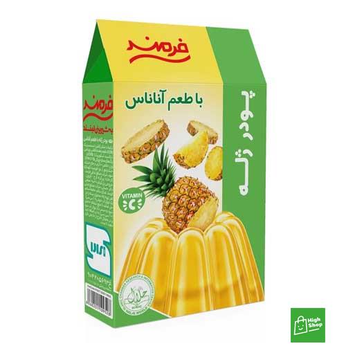 فرمند پودر ژله آناناس 100 گرم