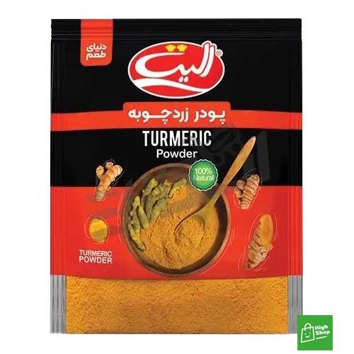 الیت پودر زرد چوبه ساشه 50 گرم