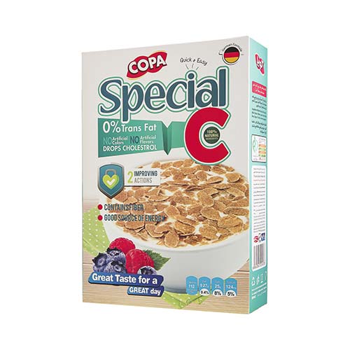 كوپا غلات صبحانه برنج و گندم 250 گرم