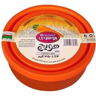 موسوی مربای هویج 350 گرم
