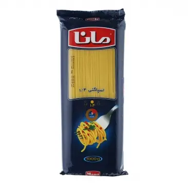 مانا ماکارونی (اسپاگتی) 1/4  (1000 گرم)