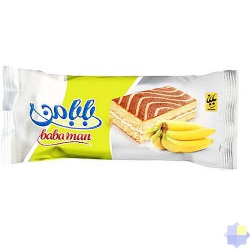بابانا كيك لايه اي موزي باباتك 45 گرم