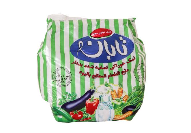 تابان نمك تصفيه 1000 گرم