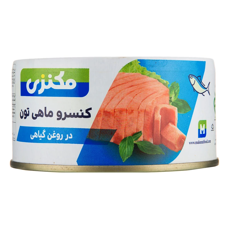 مکنزی کنسرو ماهی تون در روغن آفتابگردان  180 گرم