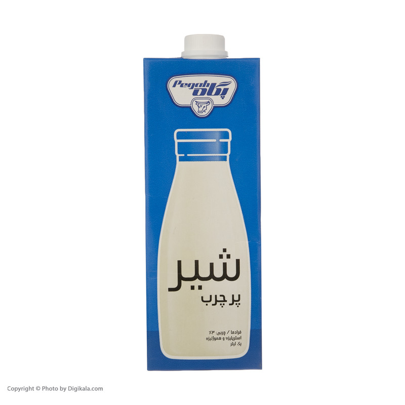 پگاه شير پر چرب يك ليتري
