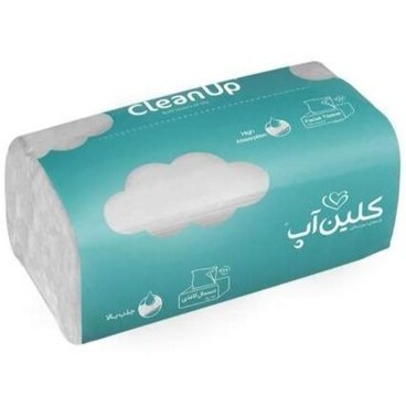 کلین آپ دستمال کاغذی اقتصادی طرح ابر  250 برگ
