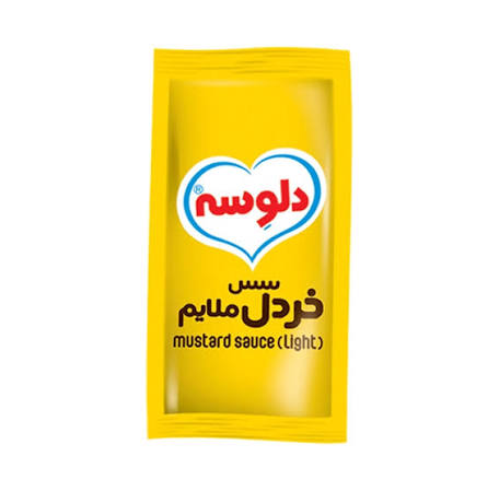 دلوسه سس خردل ملایم ساشه 10 گرم