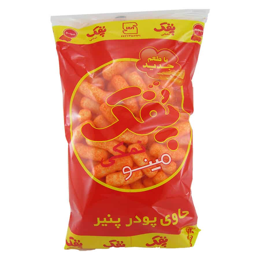 مینو پفک نمکی 170گرم