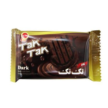 تک تک ویفر با روکش کاکائو تلخ 4 عددی