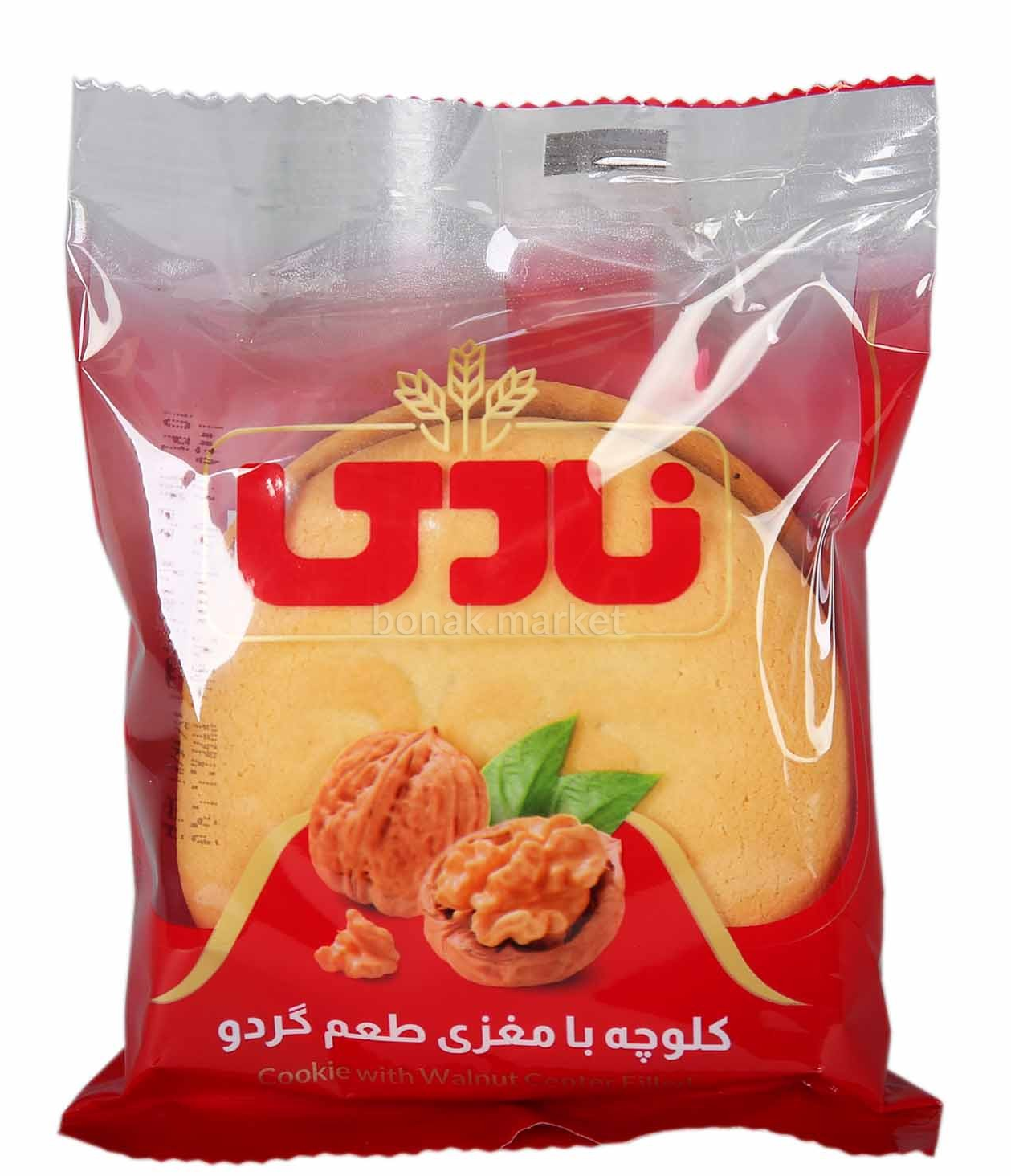 نادی کلوچه با مغزی طعم گردو 100گرم