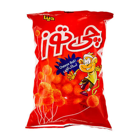 چی توز اسنک توپی 95 گرم