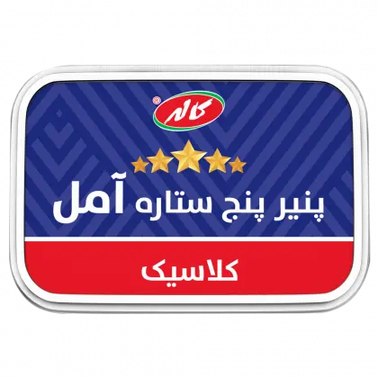 کاله پنیر پنج ستاره آمل کلاسیک 400 گرم 🧀