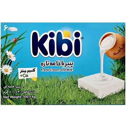 کیبی پنیر با خامه تازه حاوی 6 عدد