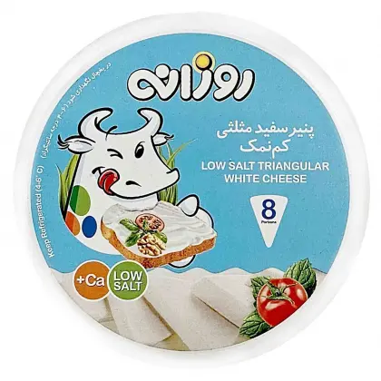روزانه پنیر سفید مثلثی حاوی 8 عدد