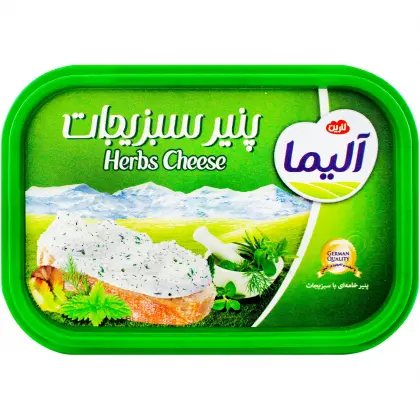 آلیما پنیر سبزیجات 250 گرمی