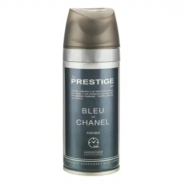 نیو پرستیژ کالر اسپری خوشبو کننده بدن مدل Bleu de chanel  حجم 150 میلی لیتر